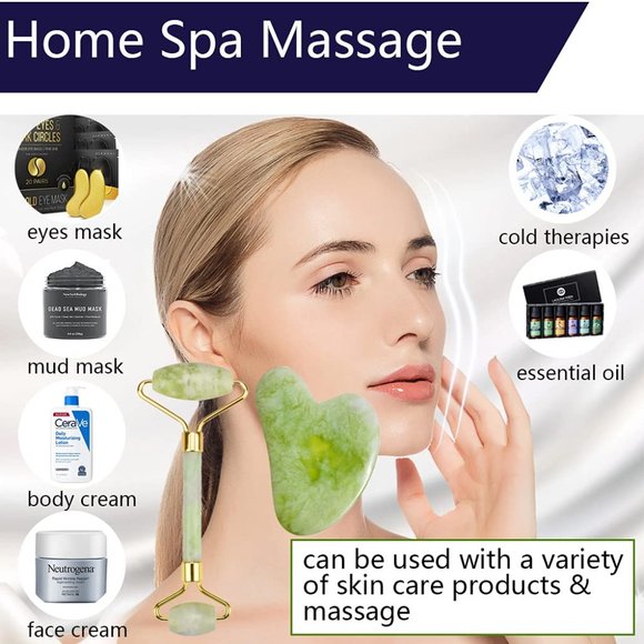 NEW Exfoliating Jade Roller - Picture 6 of 7